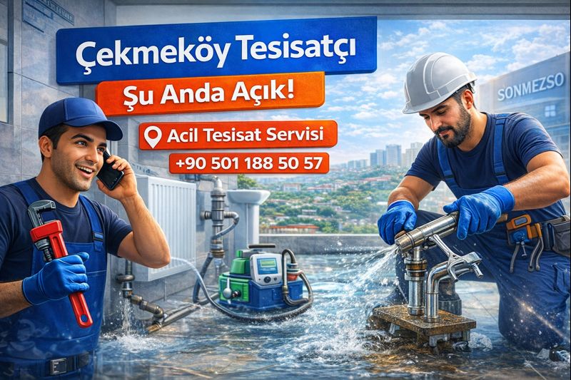 Çekmeköy tesisatçısı Çekmeköy Toprak Tesisatçı ile hızlı ve profesyonel hizmet