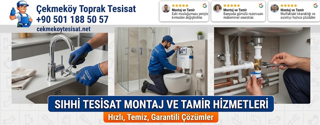 Sıhhi Tesisat Montaj ve Tamir Hizmetleri